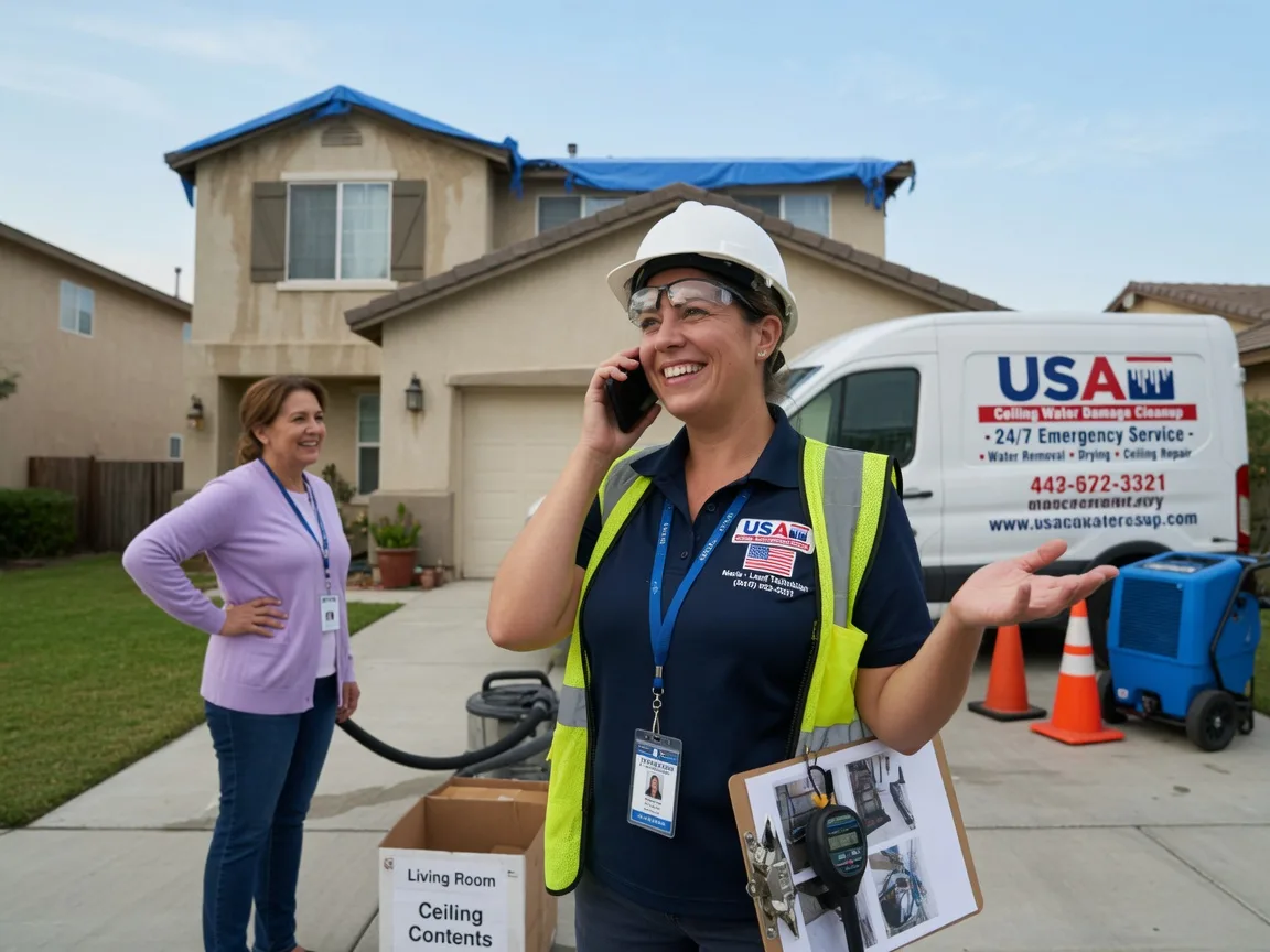 Ceiling Water Damage Restoration Cool, CA FAQs